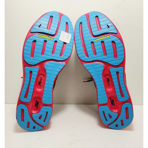 Skechers Men's Men's Go Run Razor Navy Coral Running And Jogging Shoes-New - Picture 6 of 7